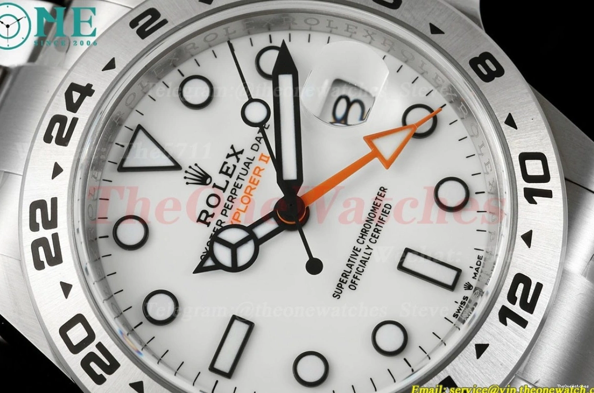 Clean Explorer DD3285 Clone II White SS Dial 226570 SS 42mm Super 1227